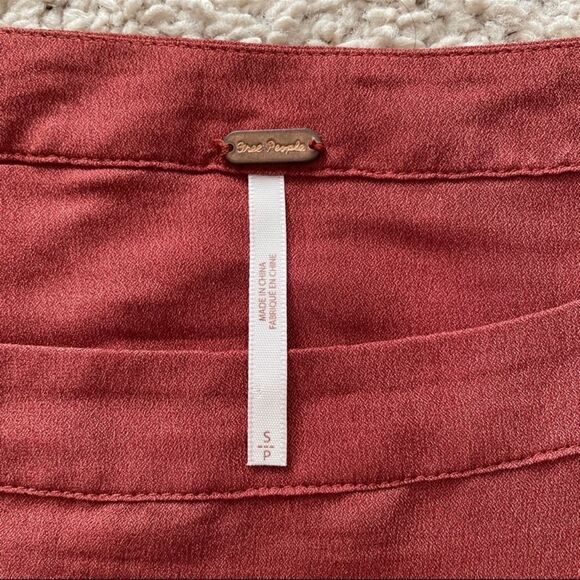 Free People Stars Aligned Crop Top Bell Sleeve S - Picture 7 of 9